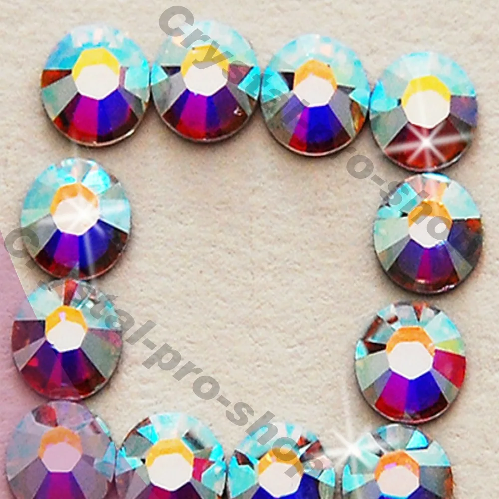 2 мм оригинальные элементы Swarovski ss6 AB Crystal (001AB) 720 штук 6ss (1 9 0) исправленное железо на