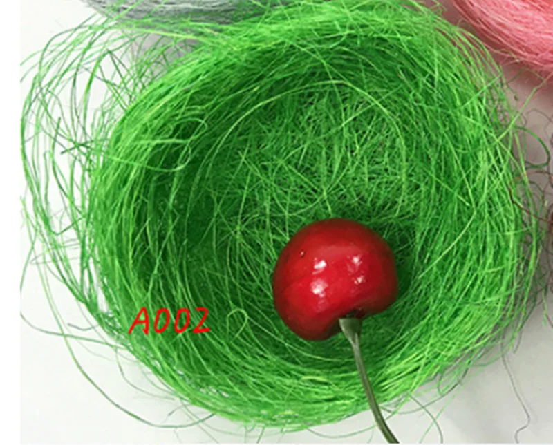 

Artificial Nest Easter Mini Colored Thread Bird Nests for Candies Eggs Wedding Party Easter Decoration Accessories