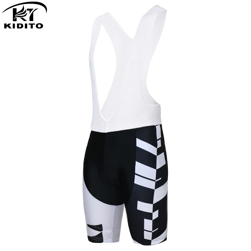 

2019 KIDITOKT Summer Pro Shockproof Cycling Bib Shorts With 3D Gel Padded MTB Bike Brace Shorts Coolmax Mountain Bicycle Shorts