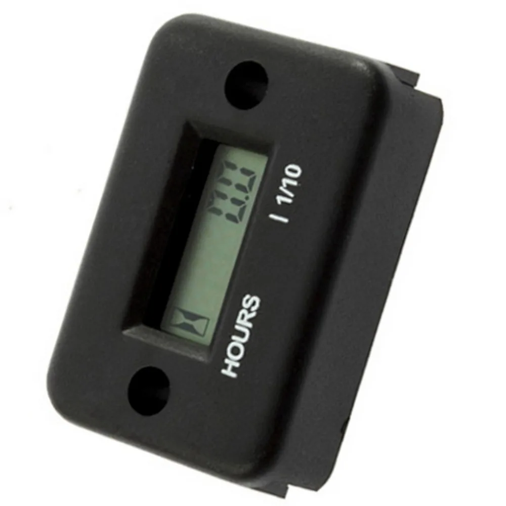 Waterproof Inductive Digital Hour Meter for Bike Motorcycle ATV Snowmobile Marine Boat Ski Dirt Gas Engine 12V Hot Drop Shipping