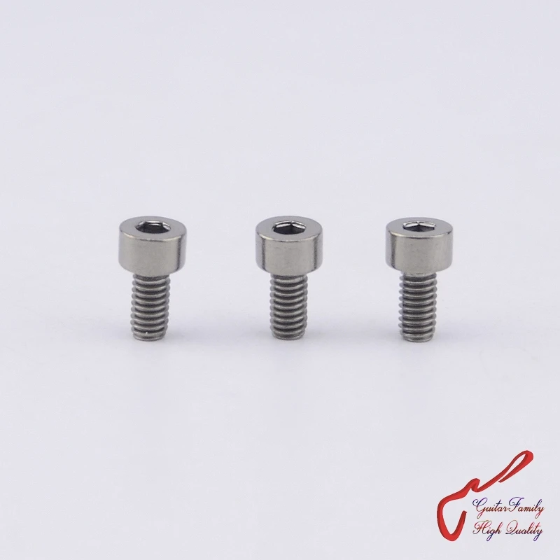 

1 Set (3pcs) GuitarFamily Titanium Electric Guitar Tremolo System Bridge Locking Nut Screws MADE IN TAIWAN