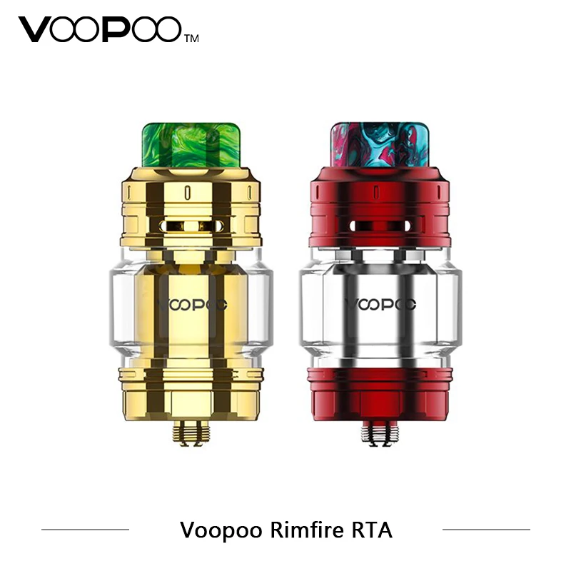 Оригинальный атомайзер Voopoo Rimfire RTA 30 мм Диаметр 5 мл Емкость электронной сигареты