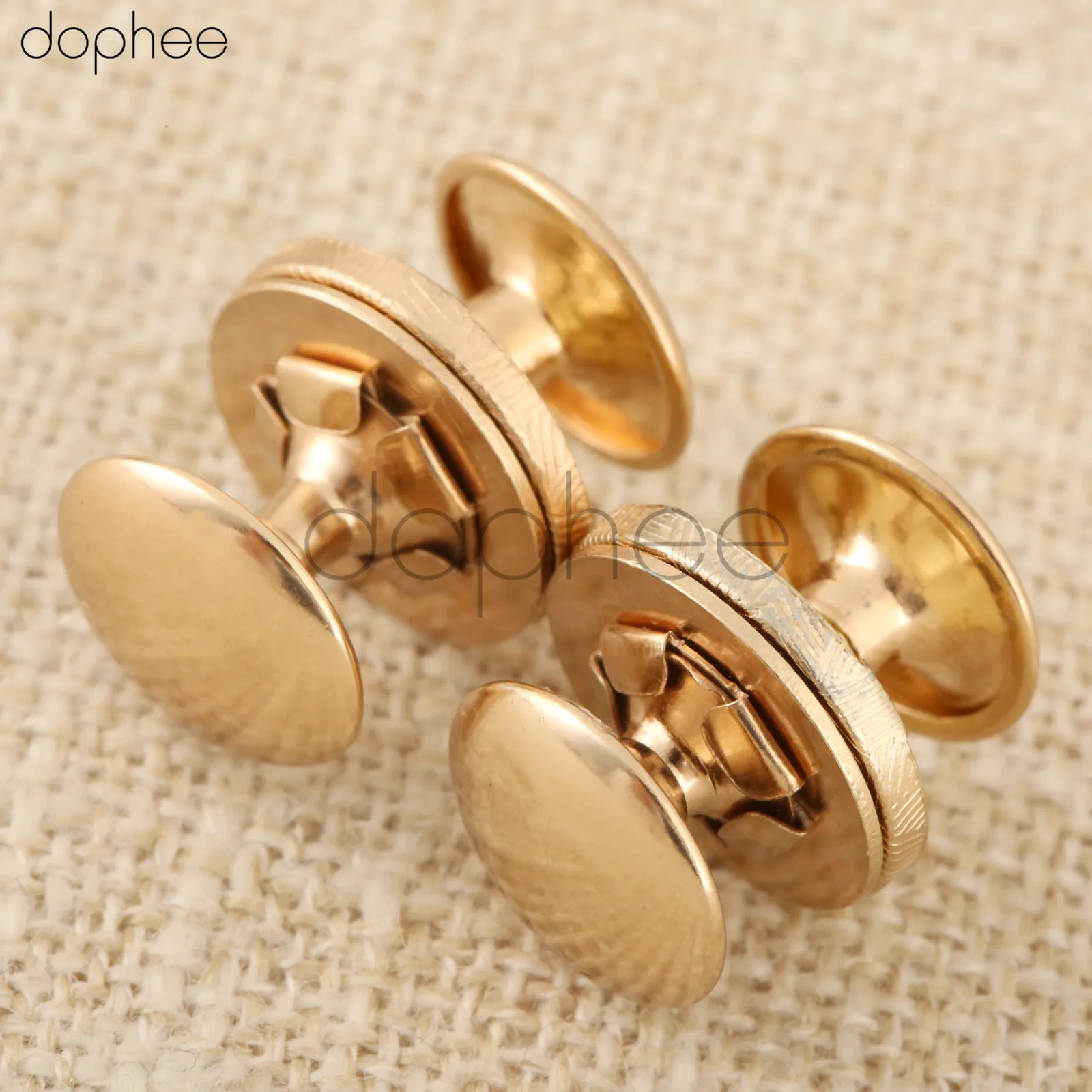 Dophee 10 комплектов 14/18 мм тонкие прочные магнитные застежки двухсторонние заклепки