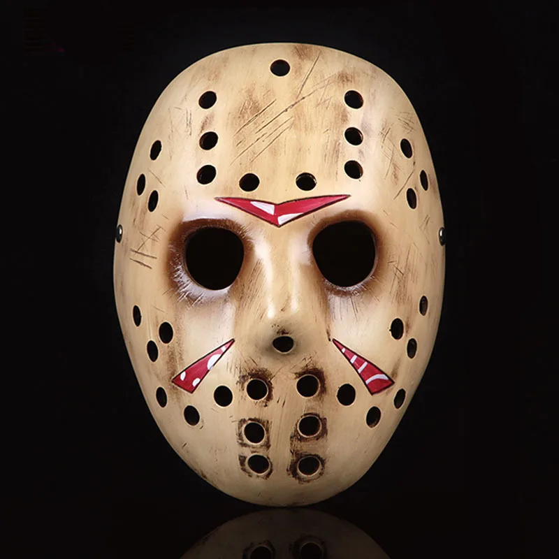 

Jason and Freddy Vs Jason Mask Halloween Memorial Classics Film Jason Voorhees Freddy Hockey Resin Masks Cosplay Masquerade
