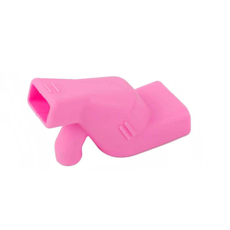 Stouge 1 шт. высокоэластичный силиконовый удлинитель на кран насадки для крана двойной водопроводный кран инструмент кухонные аксессуары для ванной комнаты - Цвет: Розовый