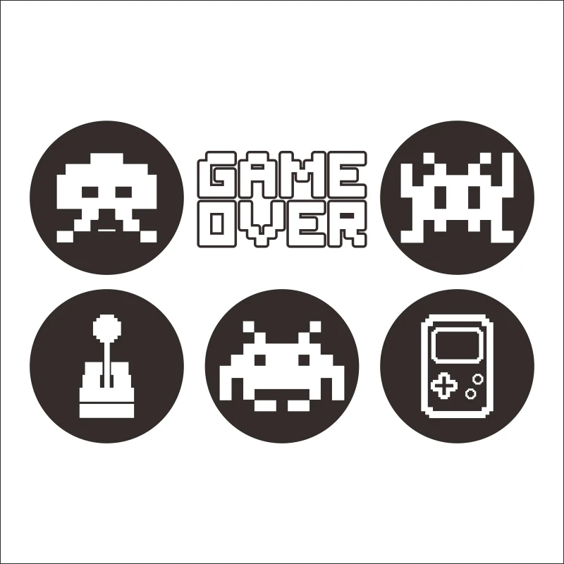 DETAL Gamer Decal Gaming Posters Gamer vinilo Wall Decals Parede Decor Mural etiqueta engomada del juego de video  G-8774