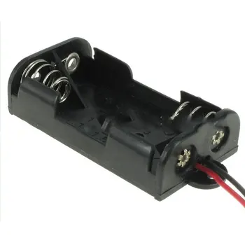 

Two Model AA Batteries Storage Case 3V Holder Box for AA Battery Battery Case With Two Lines