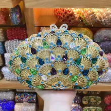 Женская вечерняя сумка s Женская Бриллиантовая горный хрусталь клатч Хрустальная цепь сумка на плечо маленький кошелек Свадебные кошельки вечерние сумки красный