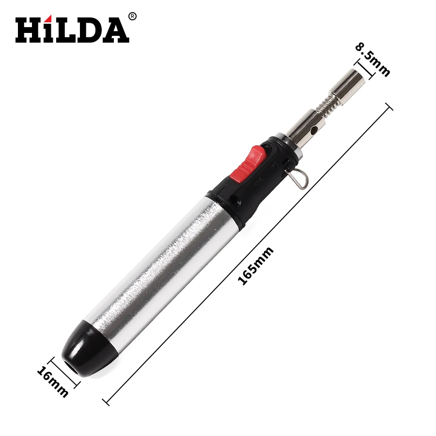 

Cordless Solder Soldering Iron Pen Type Gas Soldering Iron 12ml Heat Gun Welding Torches Tool 1300 degrees Welding Equipment