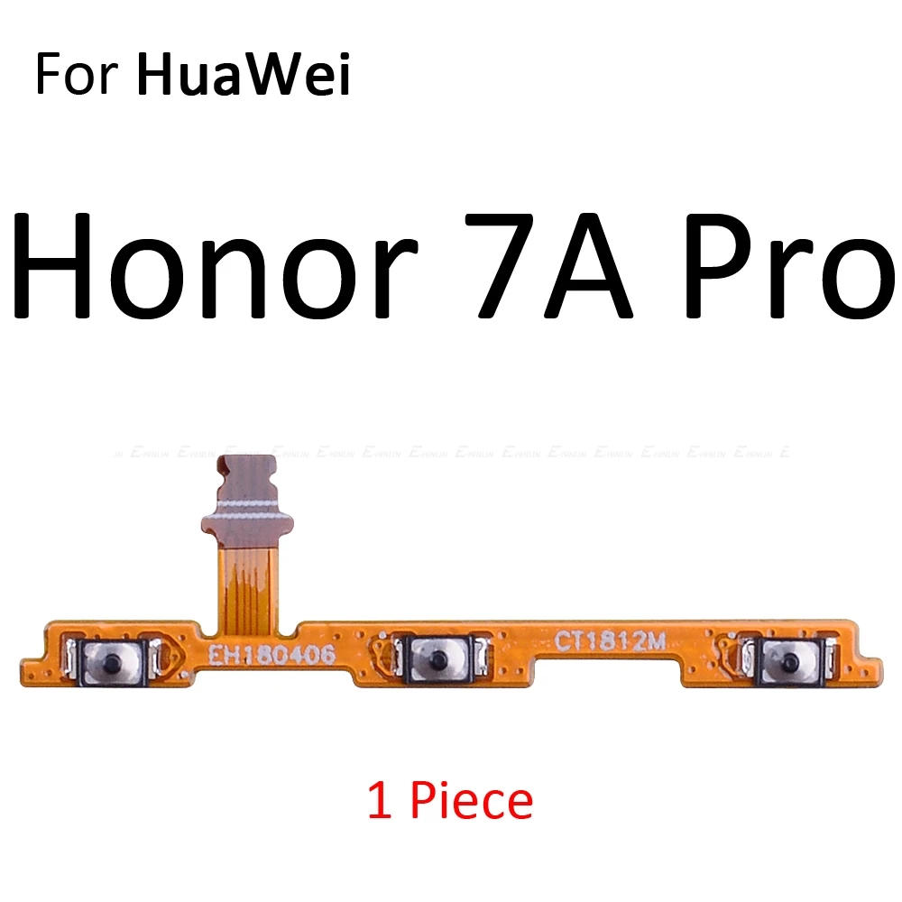 Кнопка включения и выключения питания переключатель громкости ключ управления гибкий кабель лента для HuaWei Honor Play 8A 7A 7C 7X7 S 6A 6C 6X 5C Pro Запасная часть