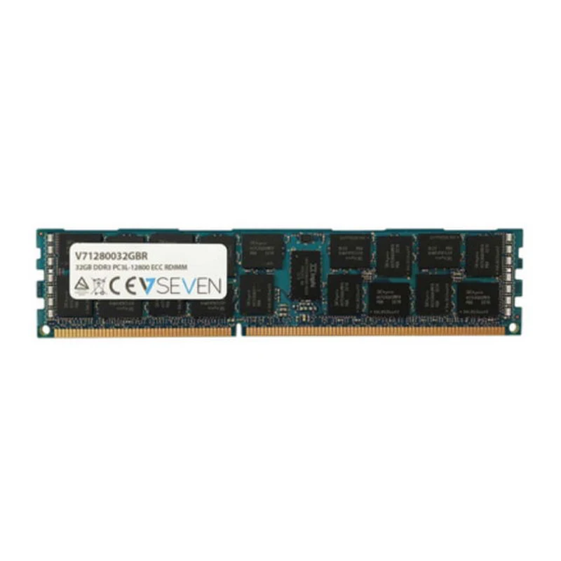 

V7 32GB DDR3 PC3-12800 - 1600mhz SERVER ECC REG Server modulo de memoria - V71280032GBR, 32 GB, 1 x 32 GB, DDR3, 1600 MHz, 240-p