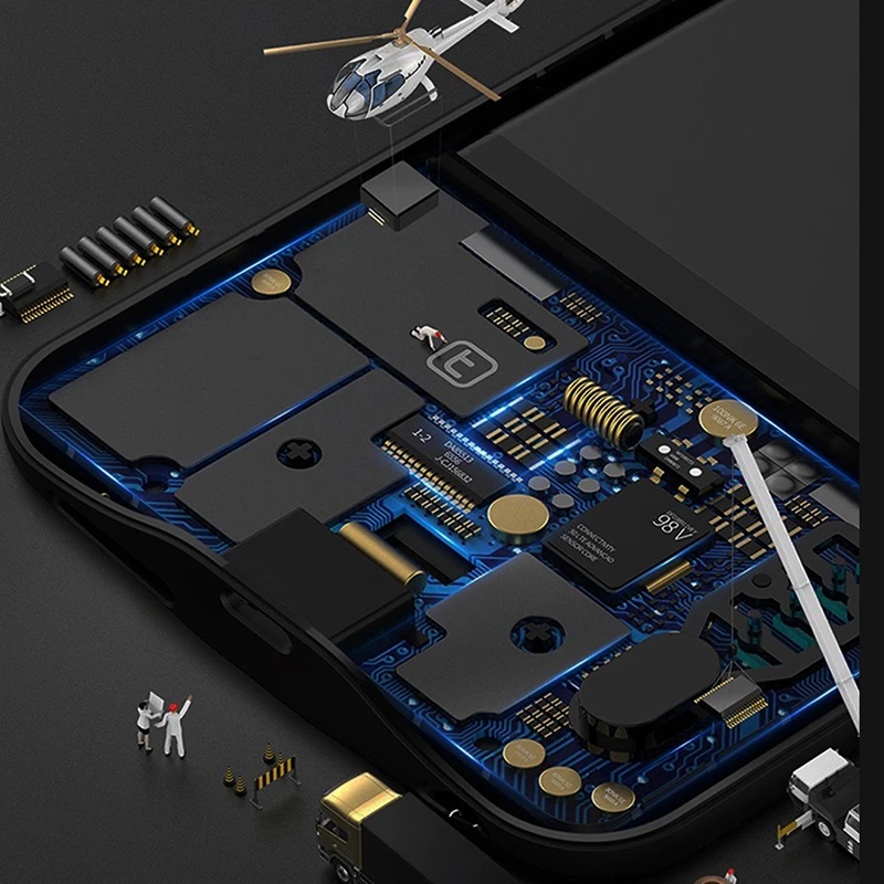 FERISING чехол для зарядного устройства для iPhone X 10, портативный, 3600 мА/ч, ультра тонкий внешний аккумулятор, внешний аккумулятор, чехол для зарядки, внешнее резервное копирование