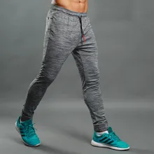 Летние спортивные штаны спортивный, футбольный футбол тренировочные брюки для фитнеса, тренировки бега быстросохнущие Беговые спортивные брюки мужские