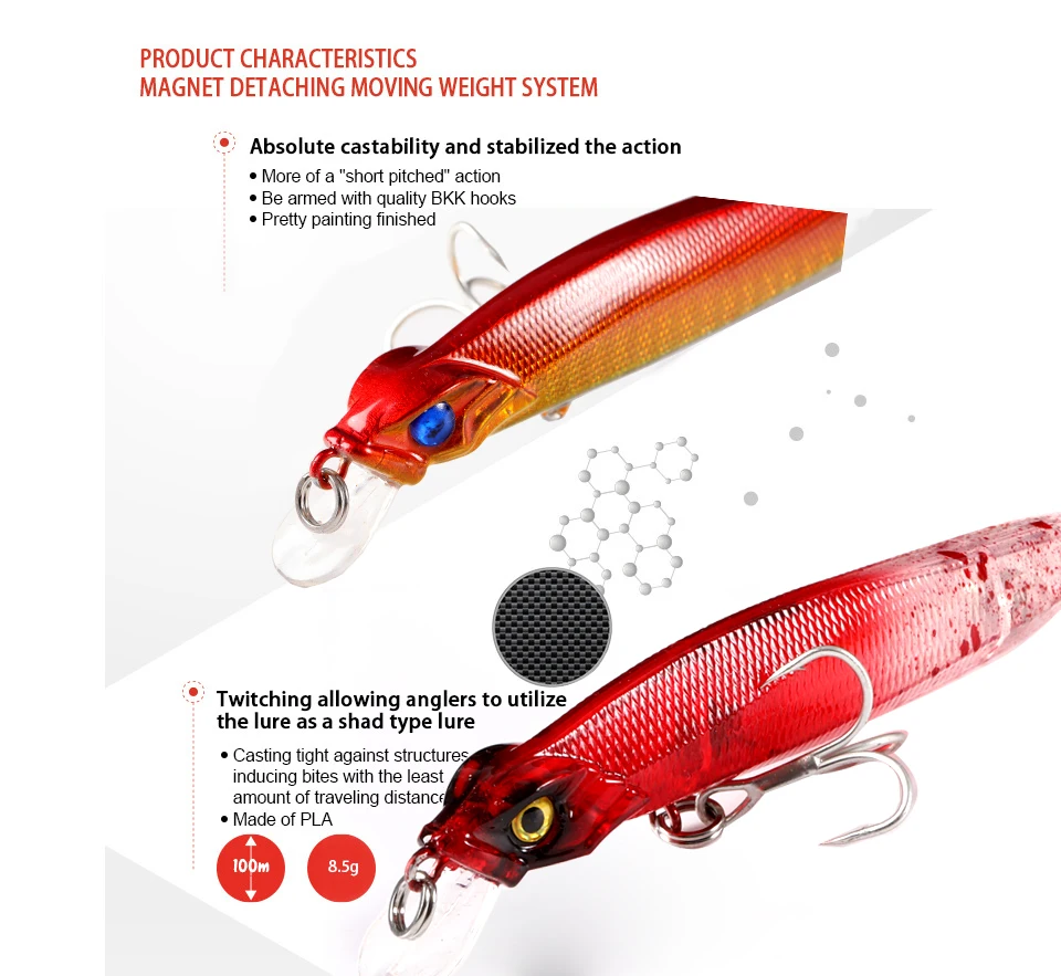 fishing minnow 100mm 4