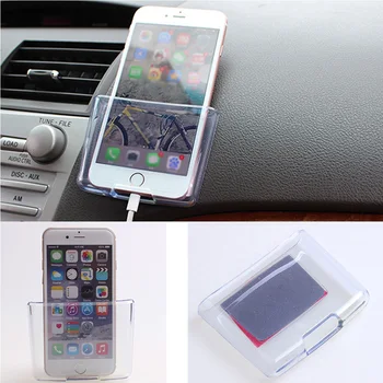 

Universal Cellphone Storage Box Auto Charger Pocket Transparent Hot Sale Accessories Part Replacement