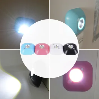 

Wireless Night Light Creative bedside cabinet floor lamp Light control energy saving Night light Mini LED Infrared Motion