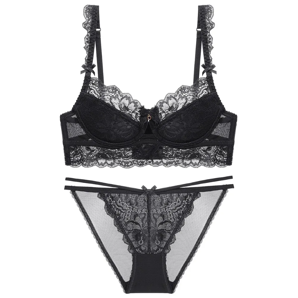bra set sexy lace1