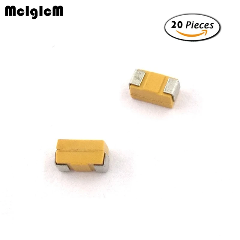 R173 04 20pcs A 3216 22uF 6 3V SMD tantalum capacitor
