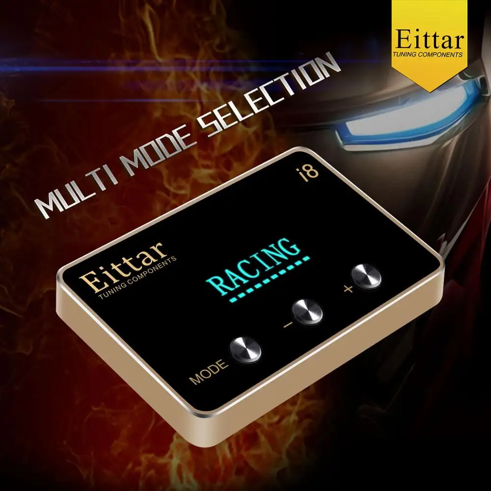 

Eittar i8 Chinese and English LCD screen display electronic throttle controller for LAND ROVER RANGE ROVER (L322) ALL ENGINES