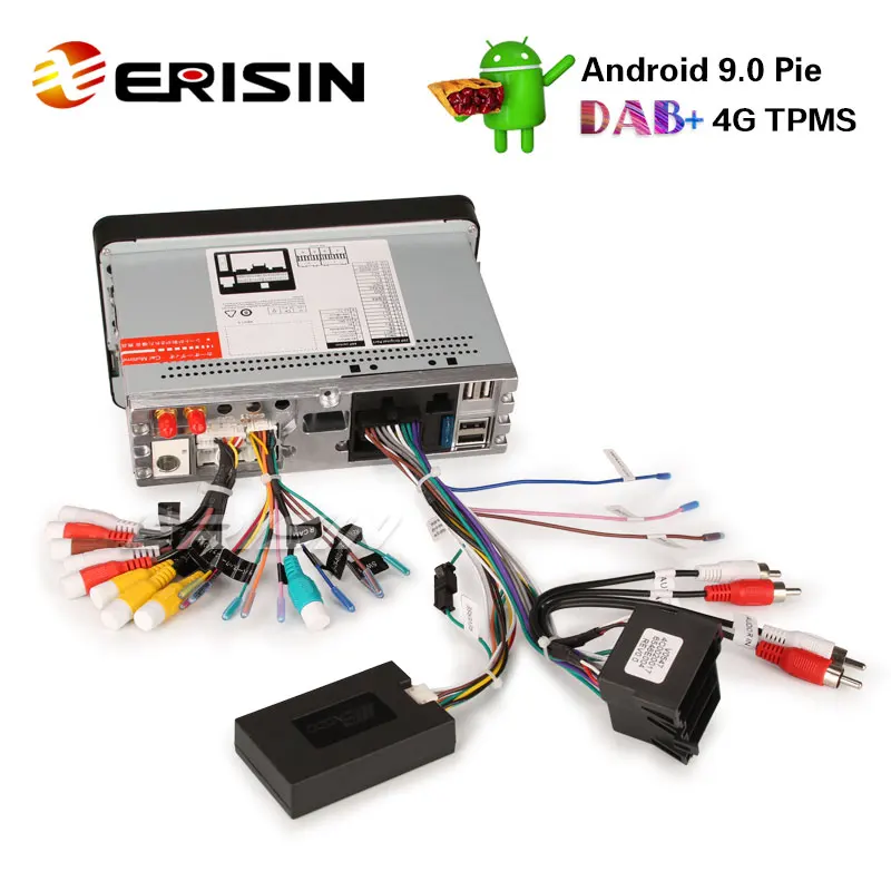 Perfect Erisin ES4820R 7" Android 9.0 Autoradio GPS TPMS OPS DAB+ Wifi For Alfa Romeo Spider 159 Brera 4