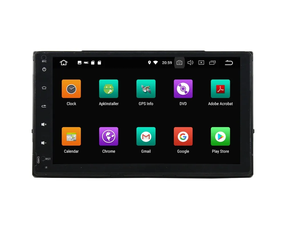 Top 9" Android 8.0 Car Audio DVD Radio GPS Navigation for Toyota Corolla 2016 2017 4GB RAM Bluetooth WIFI USB Mirror-link 32GB ROM 3