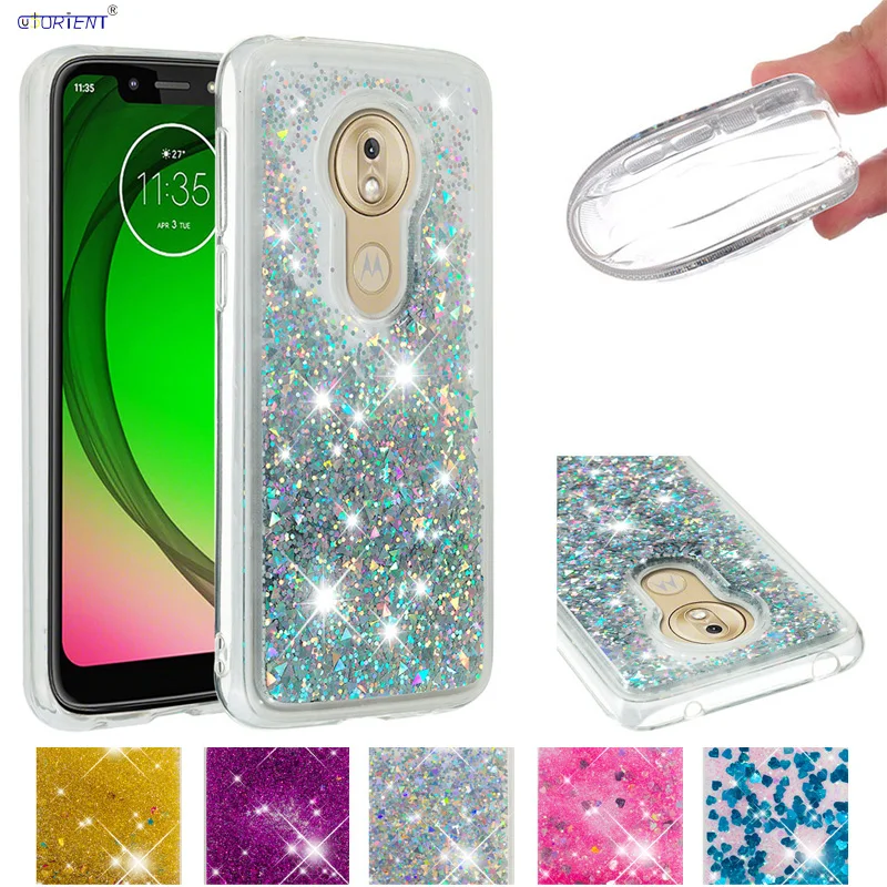 

For Motorola Moto G7 Play XT1952 XT1952-1 Glitter Bling Liquid Quicksand TPU Case for Motorola Moto G 7 MotoG7 Play G7Play Cover
