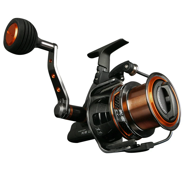 Катушка Okuma 8000 серии 10 + 1BB для приманки лодка Seapole рыболовное снаряжение прочная