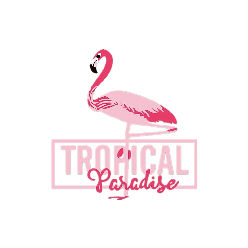 

Cute Animals Patches Washable Iron-on Transfers for T-Shirt Children DIY Clothes Stickers Heat Transfer Flamingo tropical