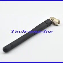 100 шт \ Лот 2,4 ГГц 2-3DBi Беспроводная Omni резиновая антенна SMA разъем для маршрутизатор сети антенна