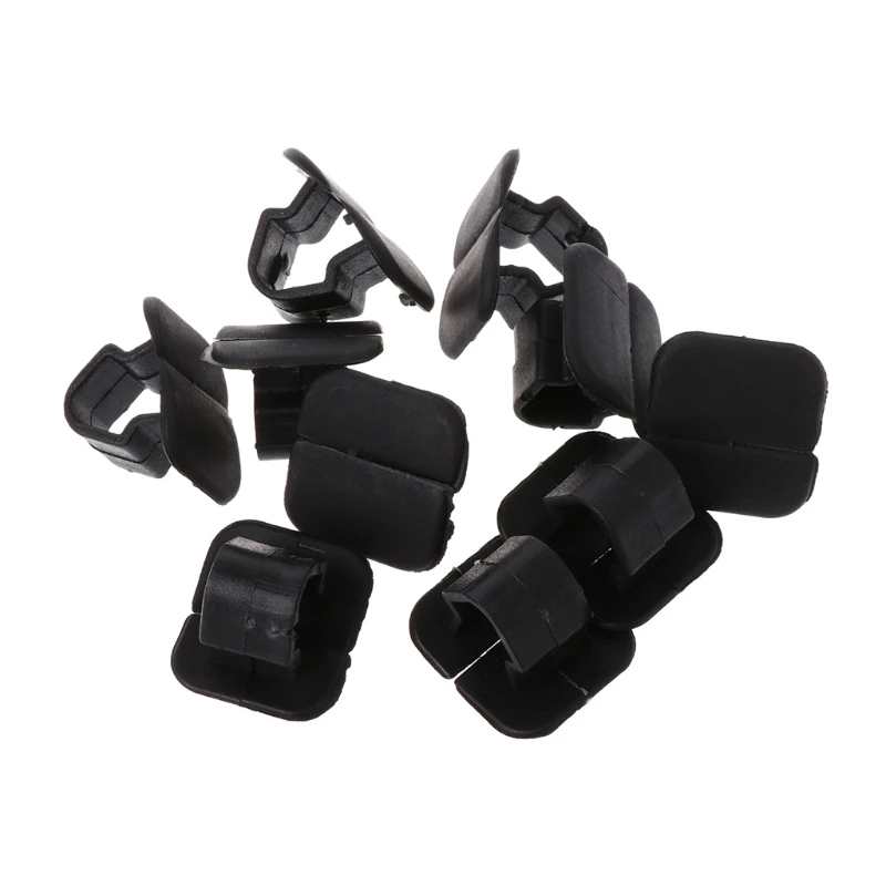 

New 10 Pcs Vehicle Car Hood Insulation Plastic Retainer Bonnet Holder Pad Clip For Volkswagen 1H5863849A01C
