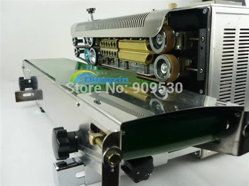 

Continuous bag sealing machine