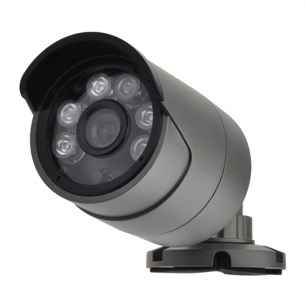 CCTV AHD Камера 1.0MP/2.0MP 720 P/1080 P металла Водонепроницаемый IP66 открытый 6 шт. светодиодов безопасности Камеры Скрытого видеонаблюдения ИК-