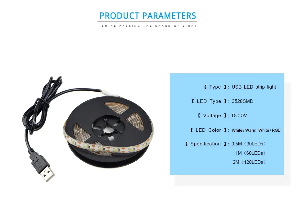 Светодиодный светильник с питанием от USB 5 в постоянного тока 2835 RGB/белый/теплый белый водонепроницаемая лента светодиодный светильник 1 м 2 м 3 м 4 м 5 м ТВ фоновый светильник ing
