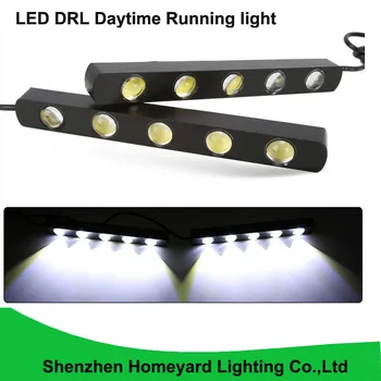 

2pcs eagle eye lamp led drl daytime running light white color 5W 14CM aluminium base led strip no need modify for all car