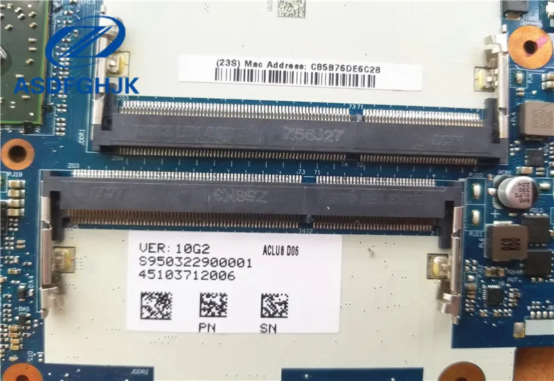 Материнская плата для ноутбука Lenovo Z50 75 G50 материнская NM A291 A10 7300 процессор DDR3