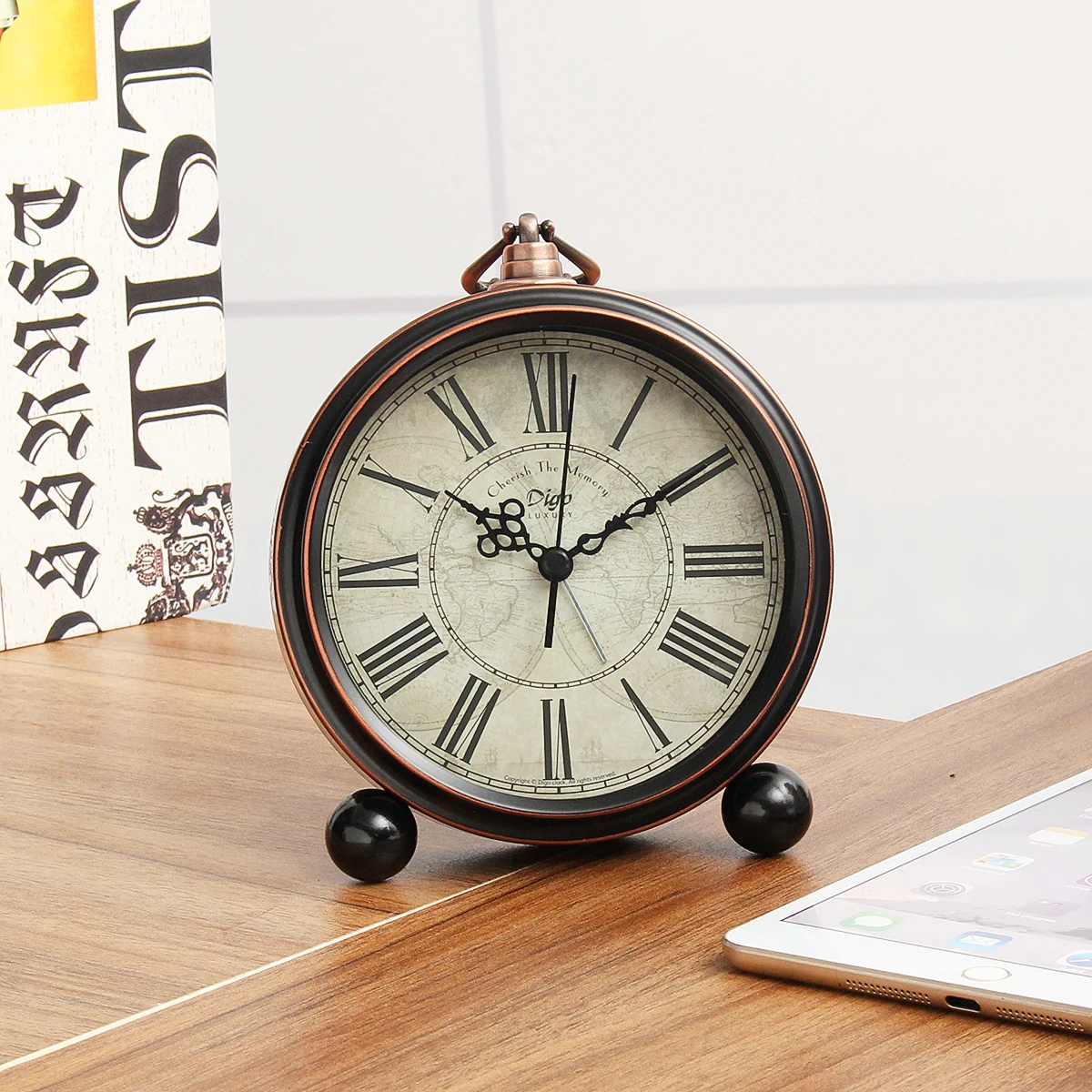 Buy Vintage Alarm Clock Retro Clocks Battery Bedside