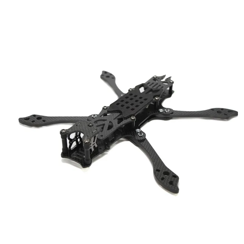 FLYWOO Mr. Croc-SL FPV Фристайл Карбон 225 мм 5 дюймов волокно гоночный 5 мм Arm Frame Kit для радиоуправляемого дрона квадрокоптера запасные части Асса