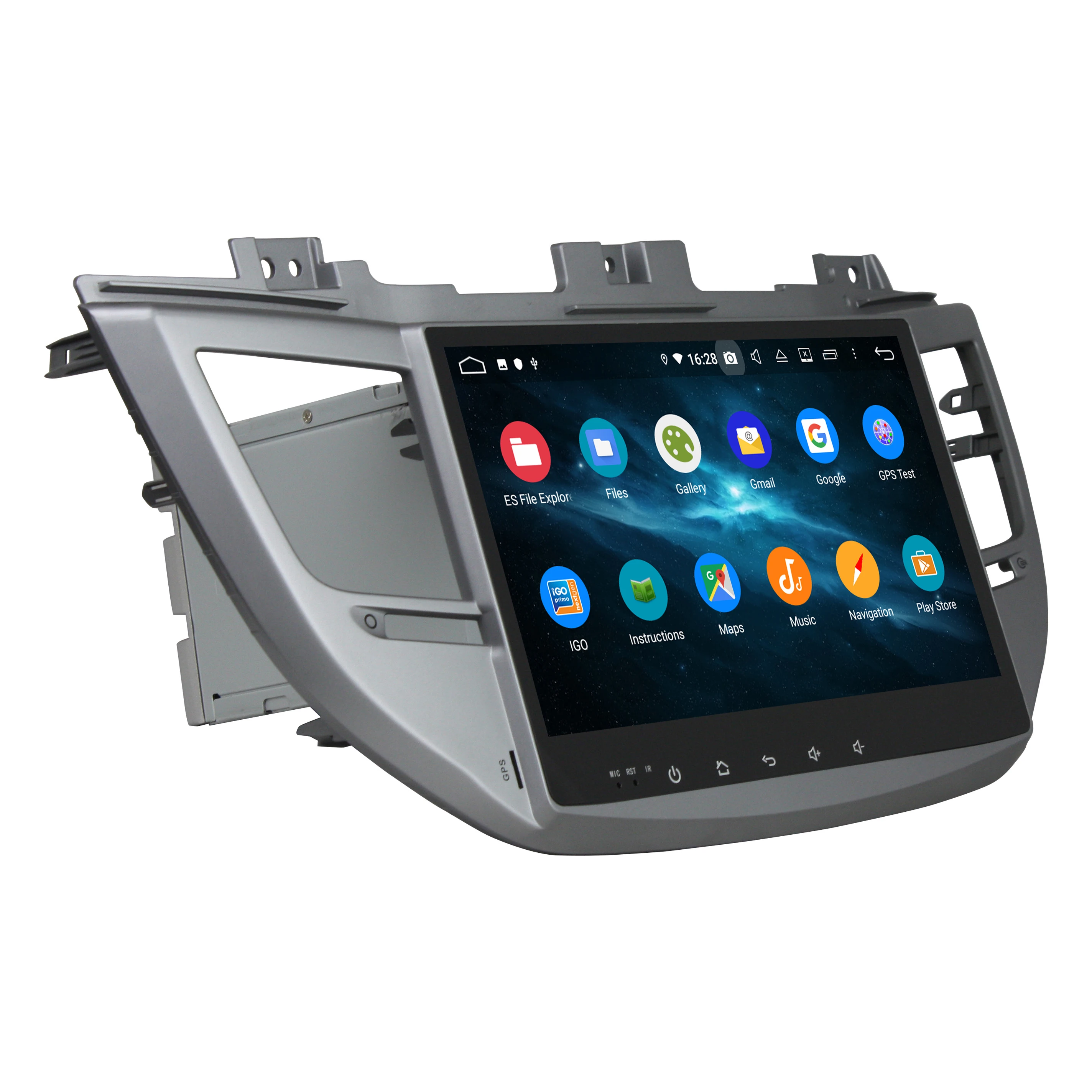 Best DSP Android 9.0 Octa Core 10.1" Car Radio DVD GPS for Hyundai IX35 Tucson 2015 2016 2017 2018 Bluetooth 4.2 WIFI USB 4gb+32gb 2
