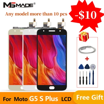 

For Motorola Moto G5S Plus XT1802 XT1803 XT1805 XT1086 LCD & Touch Screen Digitizer Display Replacement Assembly Parts IPS