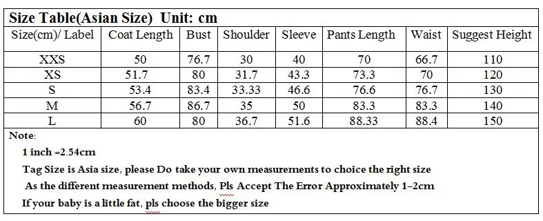 chinese pants size