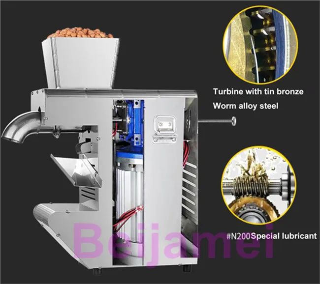 Faactory коммерческий пресс для масла из нержавеющей стали пресс для масла арахисовое масло производитель использовать для кунжута/миндаля/грецкого ореха