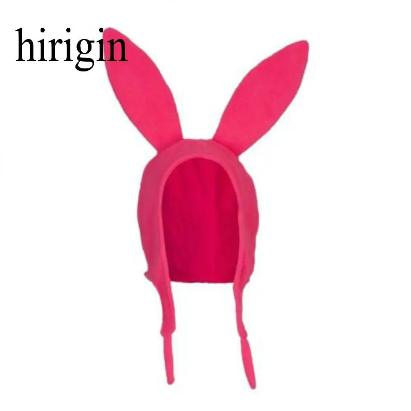 2018 семейная подходящая шапка Louise Bunny Ears Cosplay Beanie розовая для мамы девочки Забавная