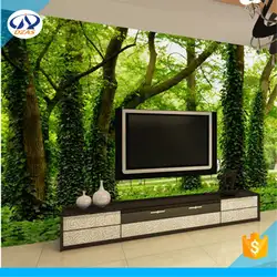 2018 WH-DZAS 3D большой зеленый дерево пейзаж дерево лес обои спальня гостиная диван ТВ фоне обоев