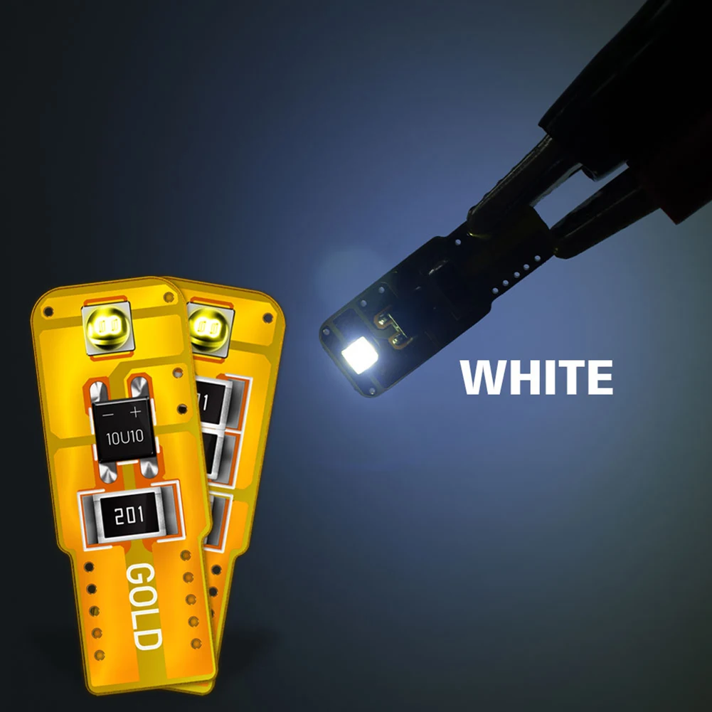 2 шт 12V-24V T10 парковочные фары автомобиля светодиодный 3030 SMD авто габаритный фонарь
