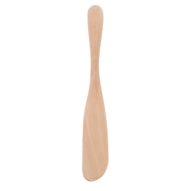 

1Pc Multifunctional Wooden Cream Butter Spatula Baking Pastry Spatulas Dessert Cheese Jam Spreader Knife kitchen Baking Tool