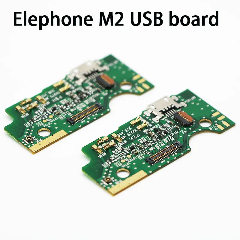 

New Original usb plug charge board For Elephone M2 Mobile Phone Flex Cables charging module Microphone cell phone Mini USB Port