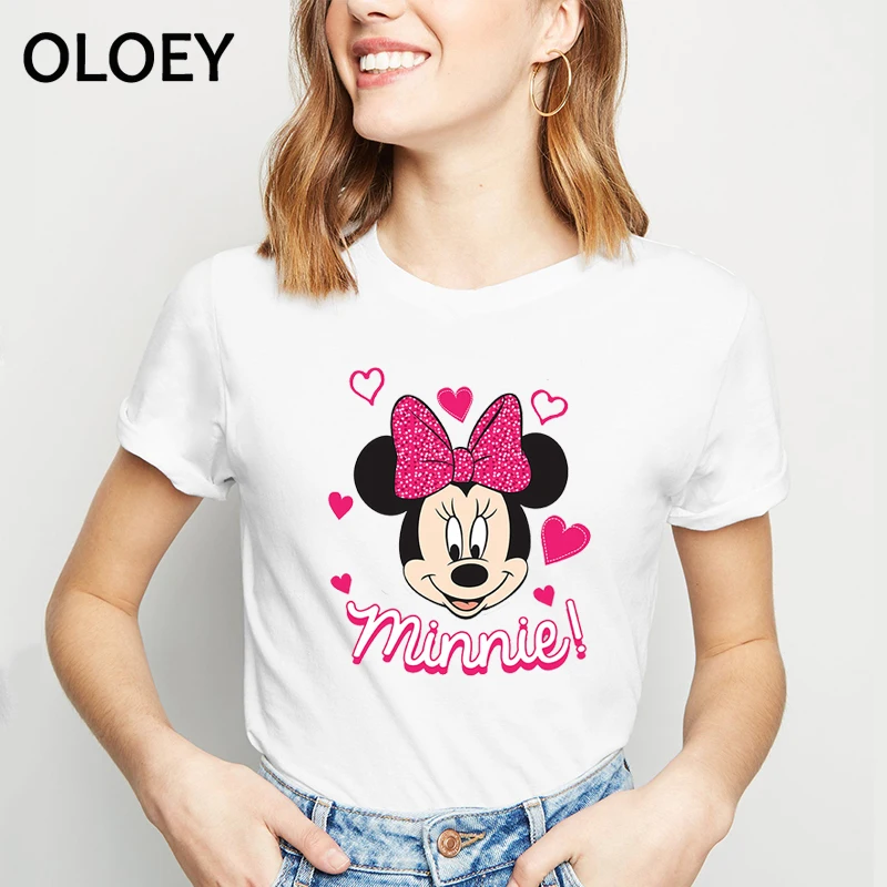 

Women Clothes 2019 Female Summer T-Shirt cartoon mouse animal Hipster funny T-shirt Female Harajuku Woman Mouse Tees Shirt Tops