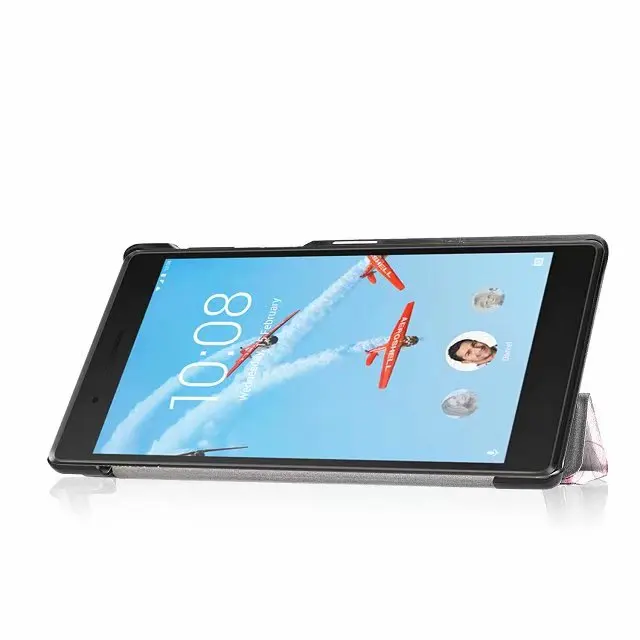 Умный чехол для Lenovo Tab4 7 ТБ 7504F TB 7504N 7504X откидная сумка Tab 7504 0 дюймов планшета