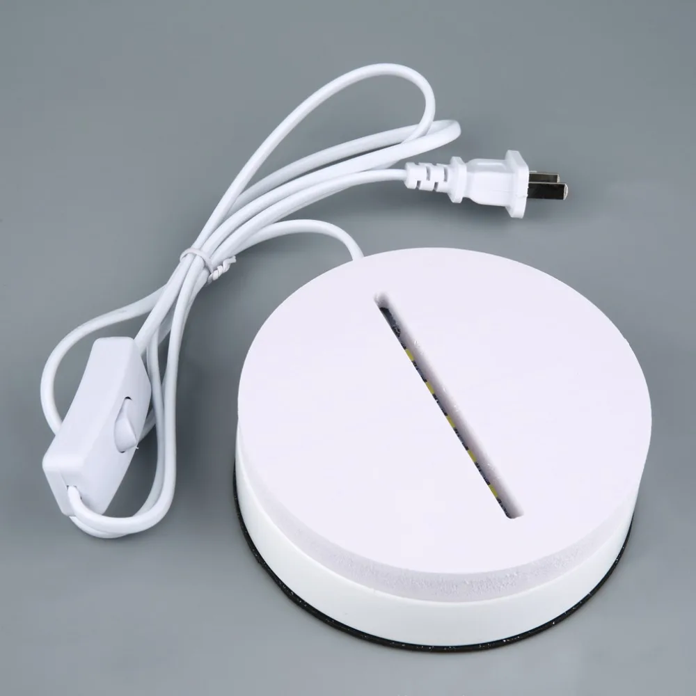 

1 pcs Christmas Tree 3D Transparent LED Modern Nightlight Touch Table Desk Lamp