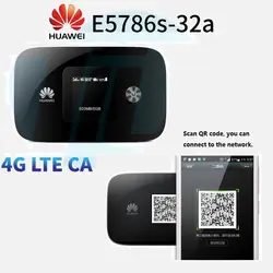 300 м Быстрый 4 г модем LTE Wi-Fi Беспроводной маршрутизатор Huawei e5786 300 Мбит/с 4 г LTE маршрутизатор cat6 Wi-Fi маршрутизатор